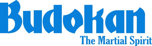 Budokan logo for Amiga
